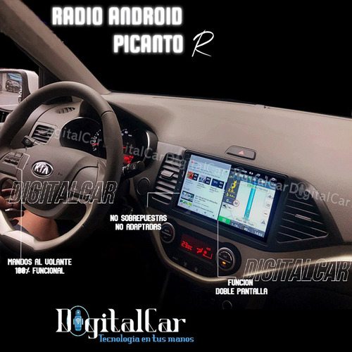 Radio Pantalla Android Kia Picanto R