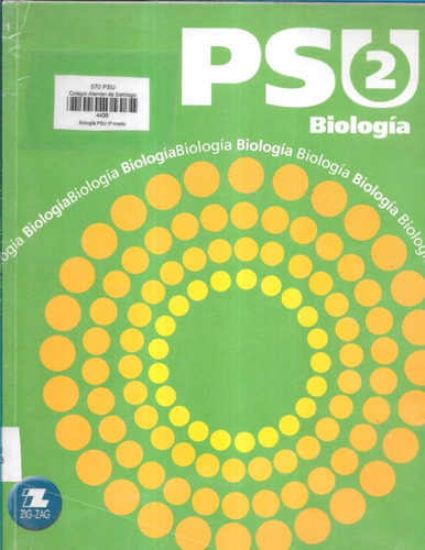 P S U 2 Biología Cuaderno 3 / 3° Medio