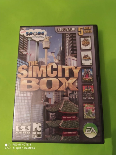 The Simcity Box Combo Simcity 4 + Simcity Rush Hour + 3