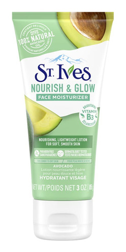 St. Ives Nourish & Glow - Hidratante Facial Aguacate De 3 O.