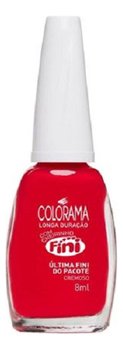 Esmalte Colorama Fini Colores Duraderos Brillo Extremo Color Ultima Fini Del Paquete