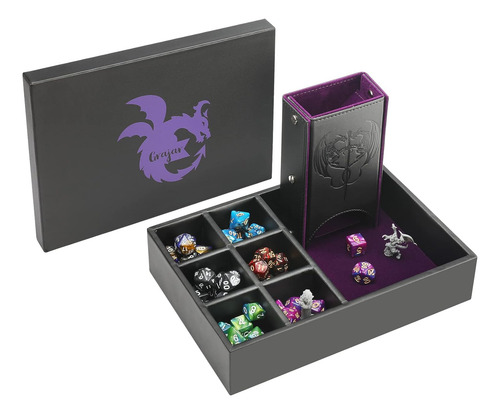 Juego De Torre Y Bandeja De Dados Grajar, Dungeon And Dra...