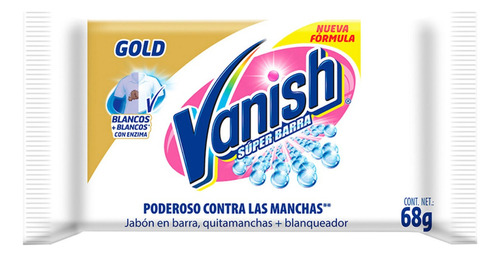 Vanish Super Barra Ropa Blanca X 75 Gr