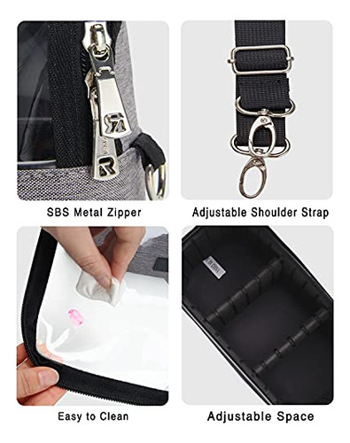 Estuche De Pie Para Brochas, Soporte Y Bolsa De Viaje Profes