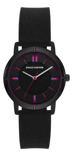 Reloj Mujer Skechers Bellflower Ne Color De La Correa Negro