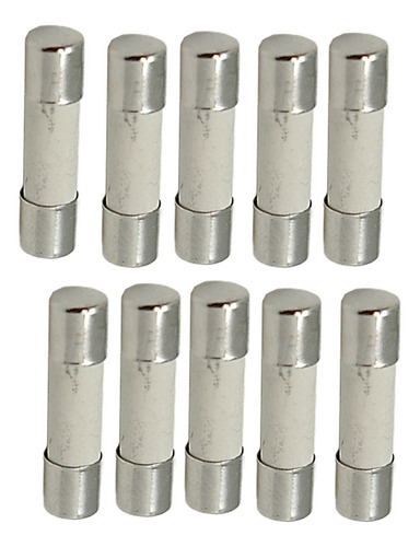 10pz Fusible Cerámico Europeo 4a 250v | Fusión Rápida