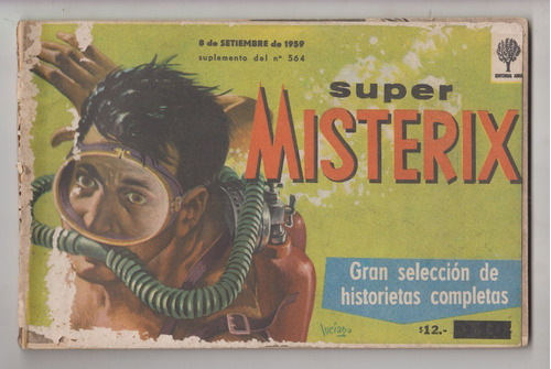 1959 Comic Argentina Super Misterix Historietas Completas