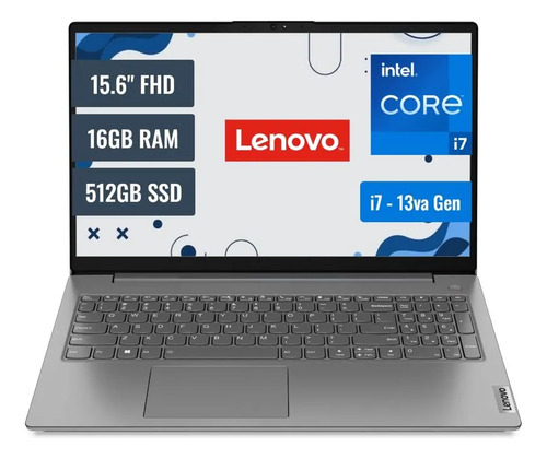 Laptop Lenovo V15 G4 Iru I7-1355u 16gb 512gb Ssd 15.6 Fhd