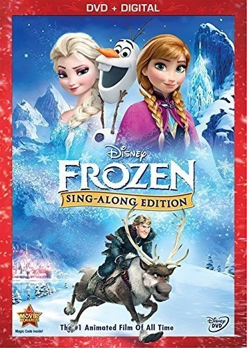 Dvd Frozen Sing Along Edition Para Cantar!!!