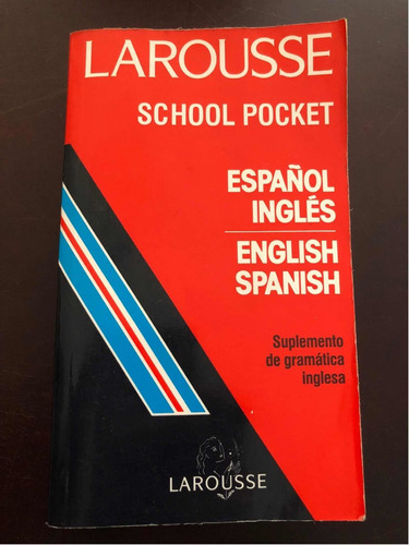 Libro Diccionario Español Inglés - Larousse. Muy Buen Estado