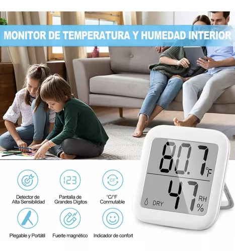 Termómetro interior de la casa Sensor de higrómetro de la habitación de  temperatura digital