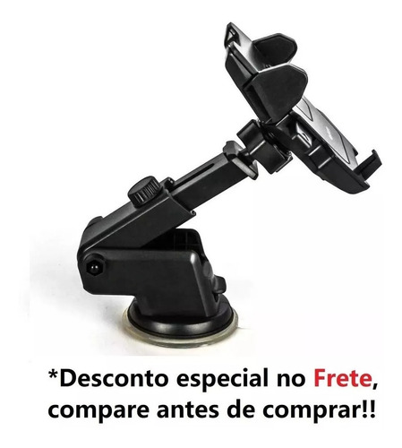 Suporte Celular Carro Veicular Trava Automática Anti Queda