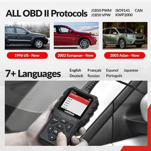 Escáner Automotriz - Launch Obd2 Cr529