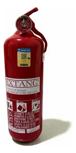 Extintor 2kg ABC Extang veicular caminhão