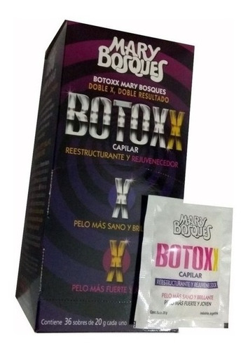 Mary Bosques Botoxx Capilar Sobre X 20 Gr