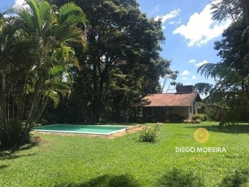 Imagem 6 de 15 de Chácara Á Venda Em Atibaia Com Piscina, São 3 Lotes - 6.000 Área Total - Ch30