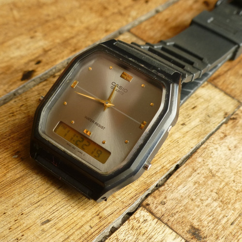 Casio Ana Digi 90's Colección Retro Antiguo Raro 6321swt (Usado)