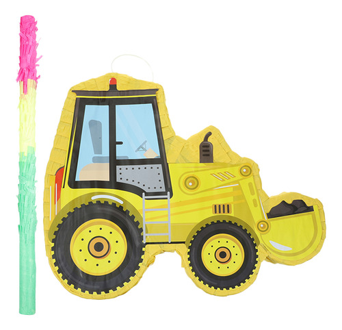 Juego De Piñatas Para Camiones De Construcción, Excavadoras,