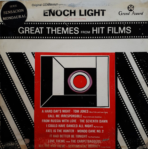 Enoch Light - Great Themes From Hit Films X Lp