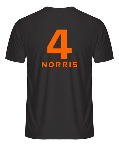 Camiseta Lando Norris F1 Algodão