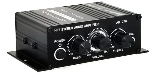 Amplificador De Potencia De Alta Fidelidad Ak-270 Ak270 De 1