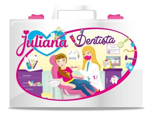 Imagen 1 de 5 de Valija Juliana Dentista Con Accesorios Jul02 Original Edu