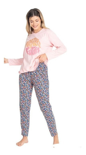 Pijama Juvenil Invierno Algodon Y Poliester Mariene 2004
