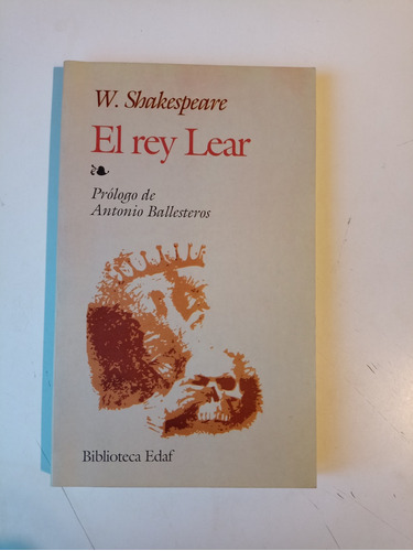 El Rey Lear William Shakespeare Edaf