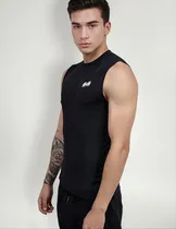 Comprar Polo Deportivo De Compresión Manga Cero | Ropa Deportiva Gym