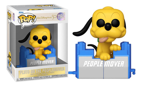 Funko Pop  : Pluto Peoplemover With Balloon - Walt Disney Wo