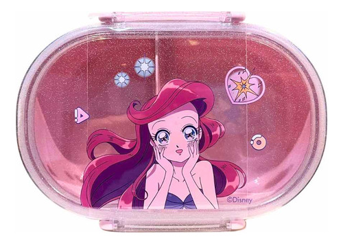 Disney La Sirenita Manga Bento Lonchera Cerrada