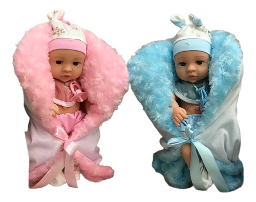 Muñeca Realista De Vinilo Suave Flexible Baby Mely