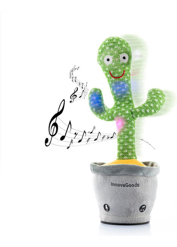 Innovagoods Dancing Cactus, Dancing Cactus Repite En Español