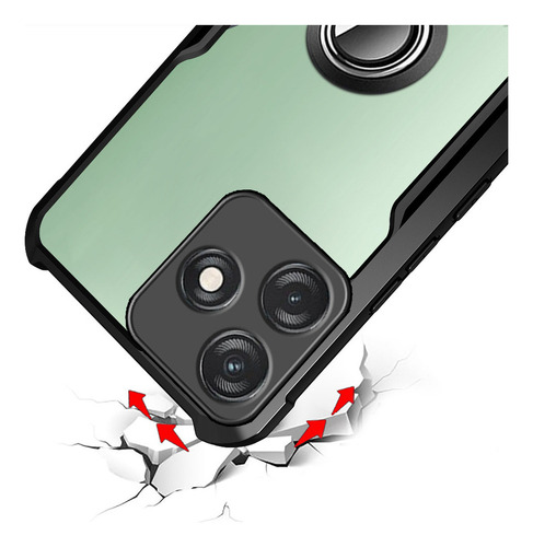 S Funda For Tecno Spark 10 10c 4g Pro Suave Marco Claro