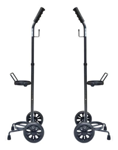 Carro Ajustable Porta Cilindro Oxigeno De 425 A 680 Litros