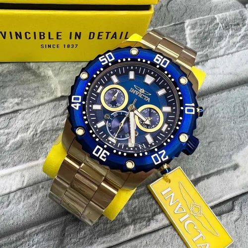  Invicta Reloj Pro Diver Hombre - 1.890 in. Oro con