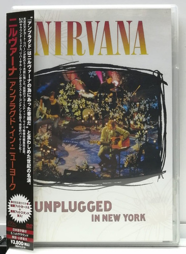 Nirvana Dvd Japones Unplugged In The New York Grg Mrx Dvd