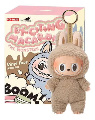 Labubu Macaron Monsters Vinilo Toffee Peluche