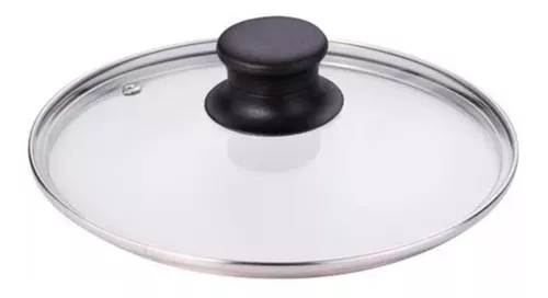 BOGNER- Olla de presión de acero inoxidable con capacidad de 8 litros.  Incluye tapa de cristal y vaporera de acero inoxidable