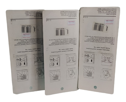 Ganchos Adheribles Set De 3 Kit 9 Piezas