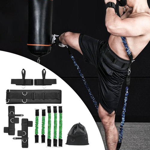 Ligas De Resistencia Bandas Elasticas Para Entrenamiento Ejercicios Fitness Velocidad De Boxeo