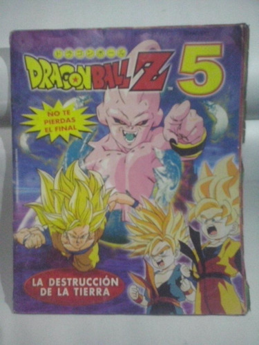 Album  Figuritas De Dragon Ball Z 5  Incompleto