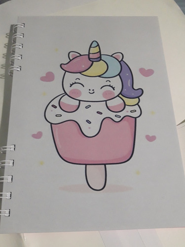 Libreta A5 Unicornio Helado