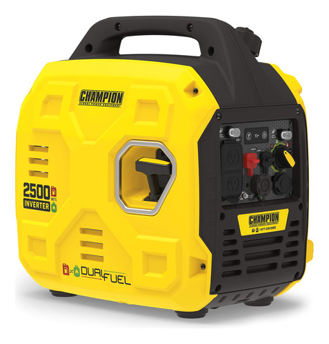 Generador Inversor Portatil De Combustible Dual De 2500 Vat