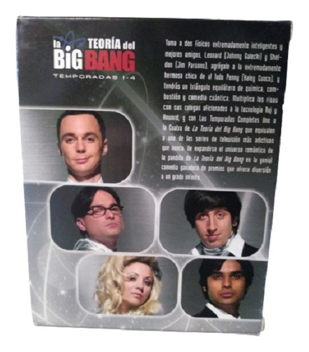 The Big Bang Theory Temporada 1-4 Nueva Blu-ray