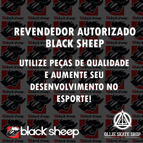 Rueda de skate Black Sheep de 53 mm y kit de rodamientos Abec 15