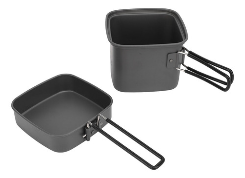 Camping Cookware Portable Camp Pot And Pan Set