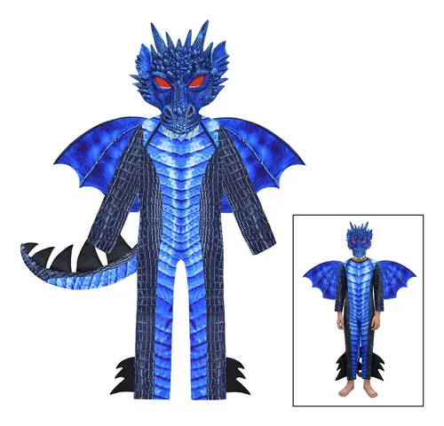 Disfraz De Dragón Para Niños Juego Imaginativo Xxl
