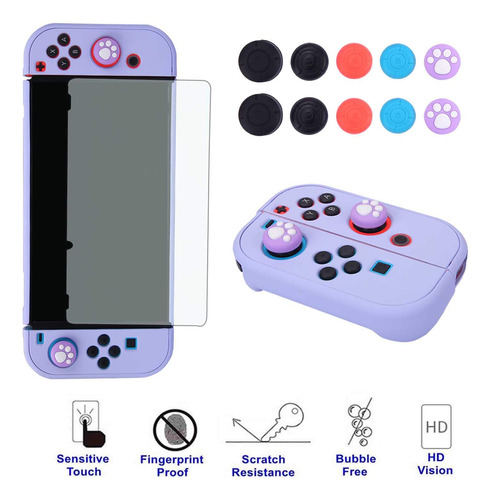 Funda Acoplable Para Nintendo Switch - Comcool 3 En 1 Pro...