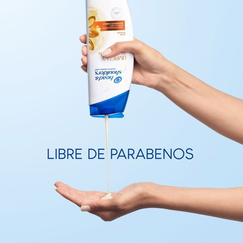 Shampoo Head & Shoulders Limpieza Y Revitalización 375 Ml